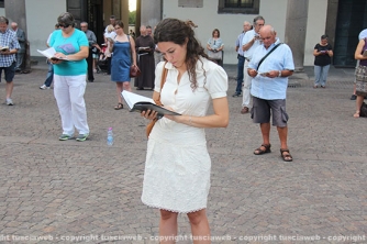 Viterbo - Le Sentinelle in piazza