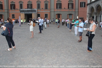 Viterbo - Le Sentinelle in piazza