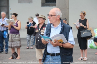 Viterbo - Le Sentinelle in piazza