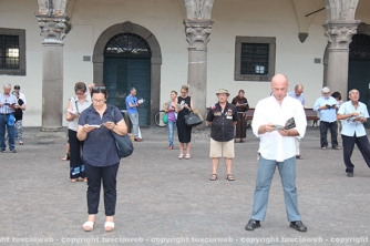 Viterbo - Le Sentinelle in piazza