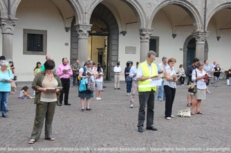 Viterbo - Le Sentinelle in piazza