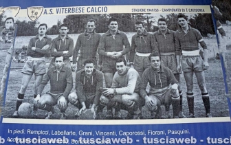 Le squadre della Viterbese dagli anni '30 a oggi
