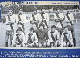 Le squadre della Viterbese dagli anni '30 a oggi