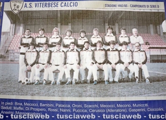 Le squadre della Viterbese dagli anni '30 a oggi