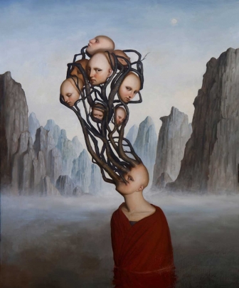 Le opere di Alessandro Bianchi Sicioldr - Sogno del demiurgo. Evoluzione