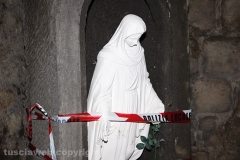L\'edicola di porta san Marco distrutta