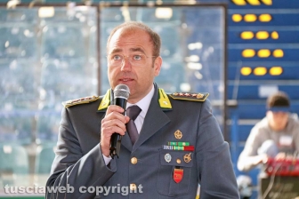 Viterbo - Assemblea liceo Ruffini - Il colonnello Giosuè Colella