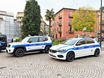 L'elicottero dell'Esercito in piazza dei caduti