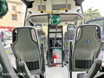 L'elicottero dell'Esercito in piazza dei caduti