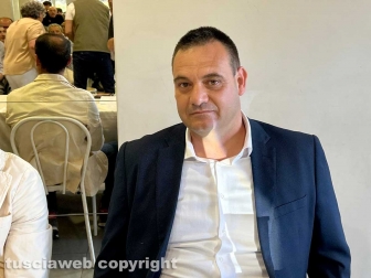 Viterbo - Leonardo Bonucci ospite d’onore della 42esima edizione del Premio Etrusco - Fabrizio Ercolani, presidente provinciale Aiac