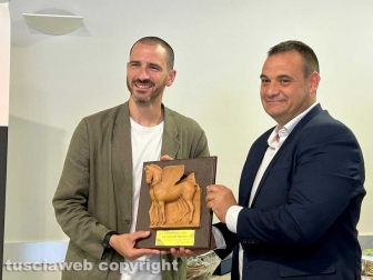 Viterbo - Leonardo Bonucci ospite d’onore della 42esima edizione del Premio Etrusco