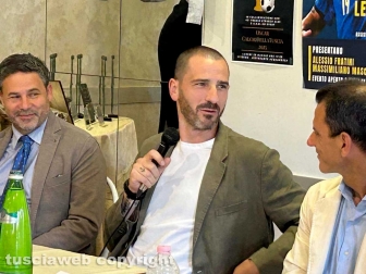 Viterbo - Leonardo Bonucci ospite d’onore della 42esima edizione del Premio Etrusco