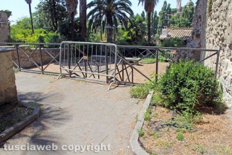 L'erba dal centro a sud