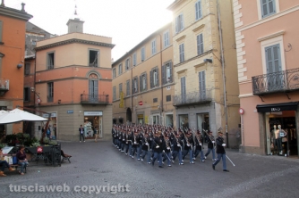 L\'esercito sfila nel centro storico