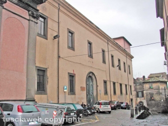 L’ex tribunale e il convento dei Carmelitani scalzi nel 2009