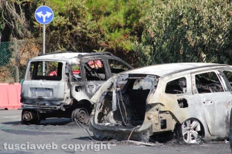 Montalto di Castro - L'hotel Margherita distrutto dall'incendio