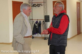 Lillo Puccica all'Assoallenatori Viterbo