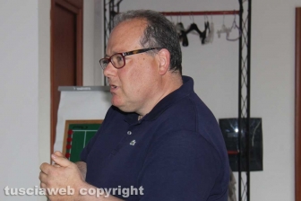 Lillo Puccica all'Assoallenatori Viterbo