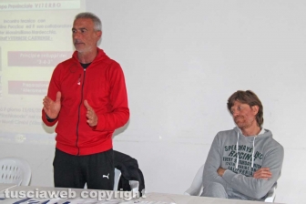 Lillo Puccica all'Assoallenatori Viterbo