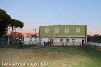 L'inaugurazione degli spogliatoi del campo da rugby "Sandro Quatrini"