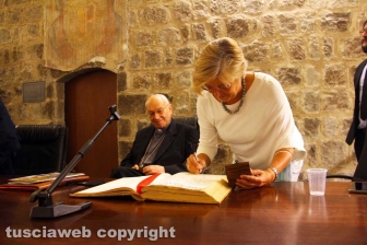 L'inaugurazione dei 750 anni del conclave