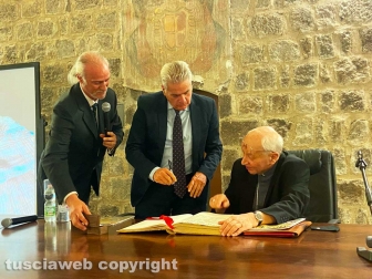 L'inaugurazione dei 750 anni del conclave
