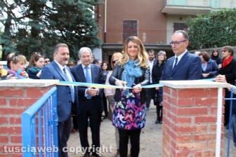 L'inaugurazione del centro Alzheimer
