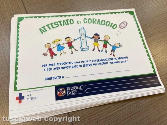 L'inaugurazione del centro vaccinazione pediatrica anti-Covid