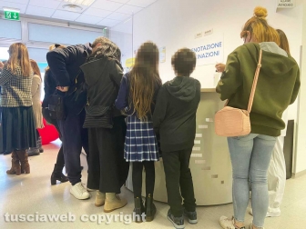 L'inaugurazione del centro vaccinazione pediatrica anti-Covid
