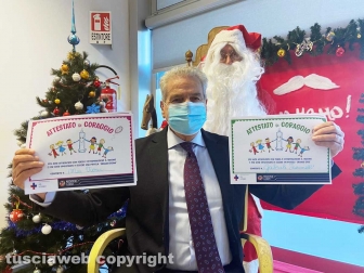 L'inaugurazione del centro vaccinazione pediatrica anti-Covid