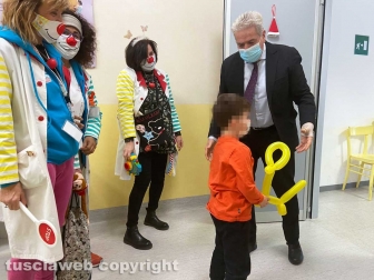 L'inaugurazione del centro vaccinazione pediatrica anti-Covid