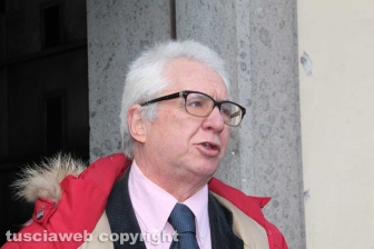 L'inaugurazione del murales nel sottopassaggio di Bagnaia