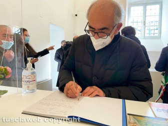 L'inaugurazione del museo dei portici