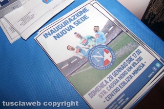 L'inaugurazione del Napoli club
