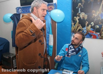 L'inaugurazione del Napoli club
