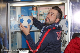 L'inaugurazione del Napoli club