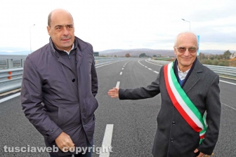 L'inaugurazione del nuovo tratto della Trasversale