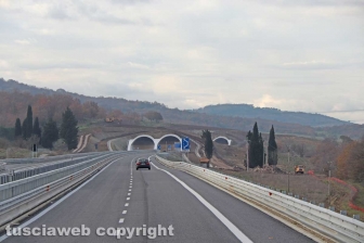 L'inaugurazione del nuovo tratto della Trasversale