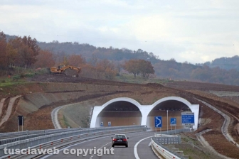 L'inaugurazione del nuovo tratto della Trasversale