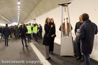 L'inaugurazione del nuovo tratto della Trasversale