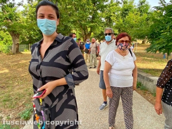 L'inaugurazione del parco Norma Cossetto