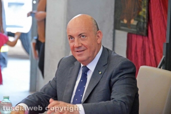 L'inaugurazione della caserma dei vigili del fuoco