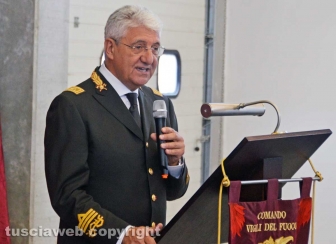 L'inaugurazione della caserma dei vigili del fuoco