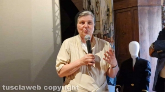 L'inaugurazione della mostra Macchine di Pace - Suor Francesca Pizzaia
