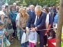L'inaugurazione della necropoli di Centocamere
