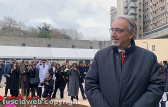 L'inaugurazione della nuova ala dell'ospedale Santa Rosa - Francesco Rocca