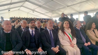 L'inaugurazione della nuova ala dell'ospedale Santa Rosa
