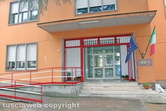 L'inaugurazione della palestra "Alessandro Volta"