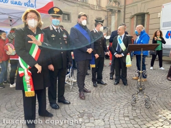 L'inaugurazione della plasma emoteca Avis