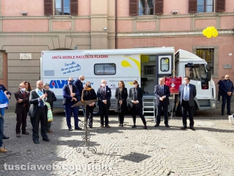 L'inaugurazione della plasma emoteca Avis